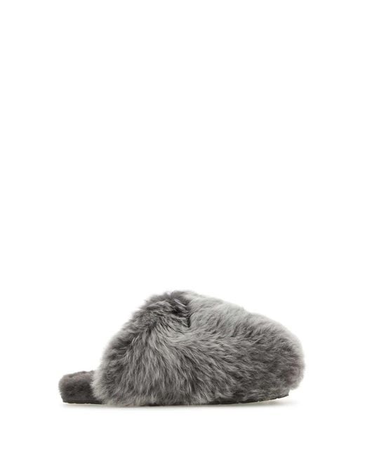 Ugg Gray 'Scuffette Chalet' Slipper