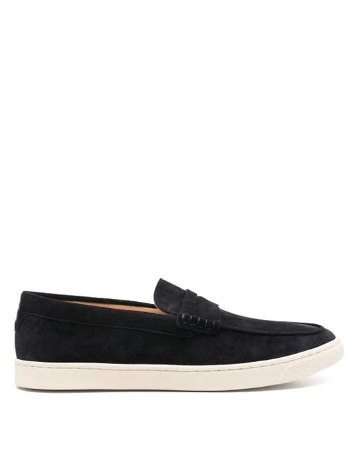 Brunello Cucinelli Black Moccasin-Style Sneakers for men