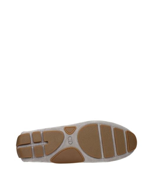 Dior Gray Odeon Moccasins For