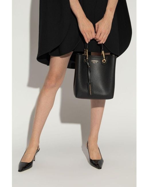 Emporio Armani Black Myea Handtasche