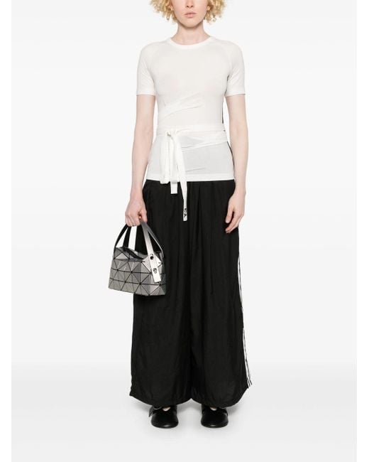 Y-3 White W Tnc Ss Tee