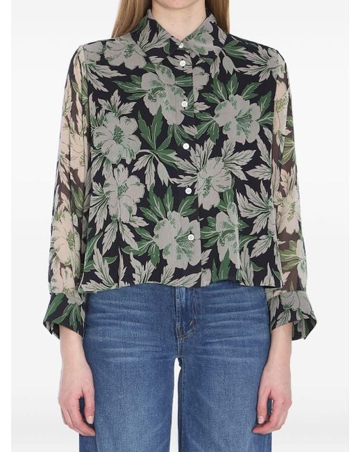 Loewe Multicolor Silk Shirt