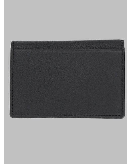 Vivienne Westwood Black Sleek Cow Leather Wallet