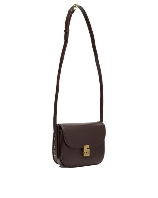 Soeur Brown "Bellissima" Small Crossbody Bag