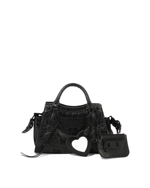 Balenciaga Black "Neo Cagole Xs" Handbag
