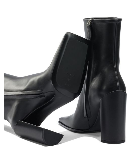 Alaïa Black Square 90mm Stiefeletten