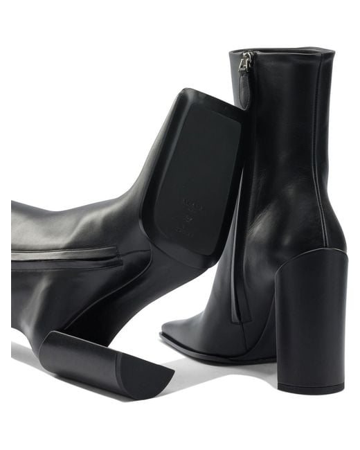 Alaïa Black Square 90Mm Ankle Boots