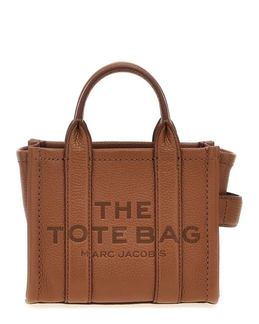 Marc Jacobs Brown 'The Leder Crossbody Tote' Crossbody -Tasche