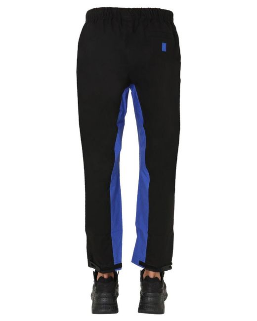Marcelo Burlon Blue Jogging Pants for men