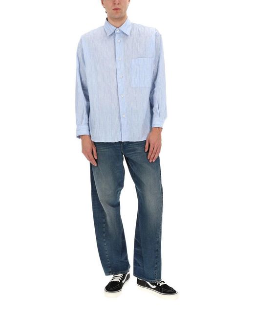 AMISH Blue Twist Jeans