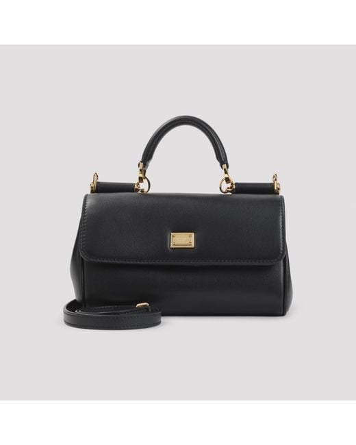 Dolce & Gabbana Black Dolce & Gabbana Top Handle Bag