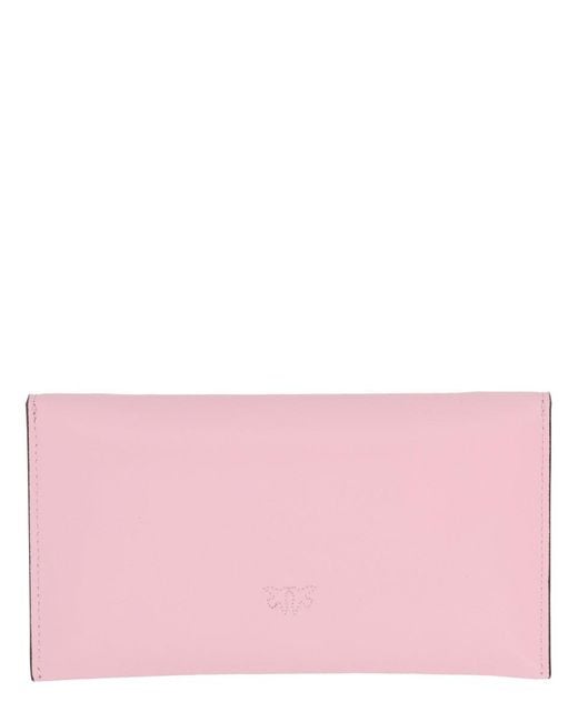 Pinko Pink Polyurethane Shoulder Bag