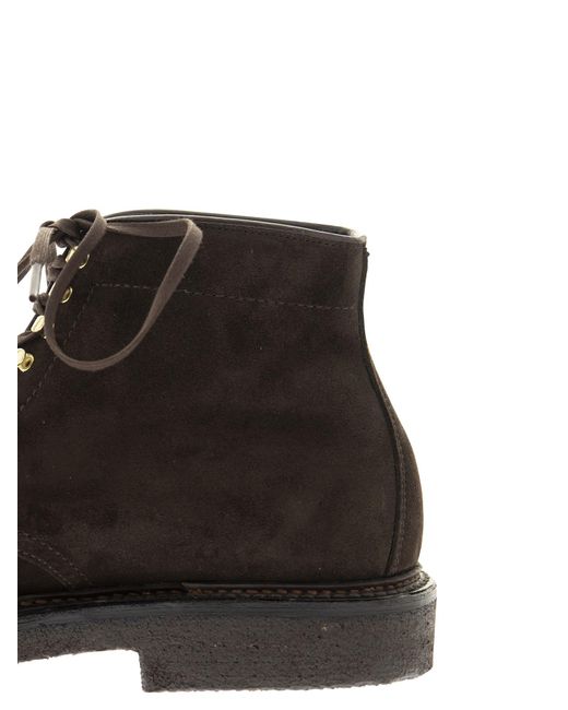 Boot en daim Brown Alden en coloris Black