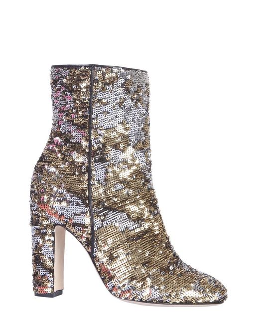 Paris Texas Brown Stivale Con Paillettes for men