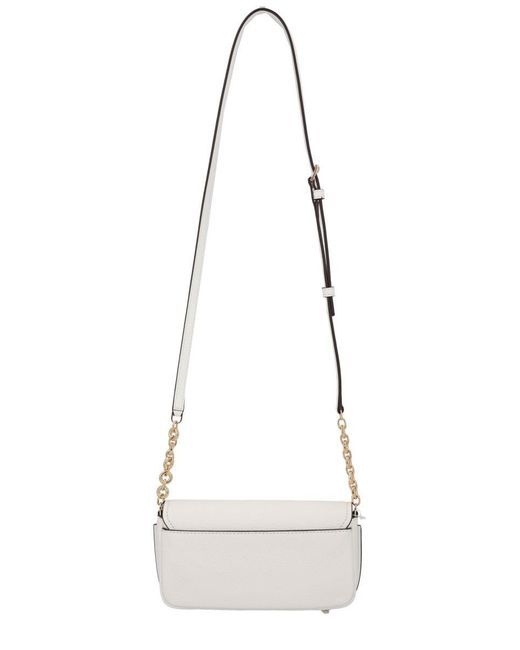 MICHAEL Michael Kors White Cow Leather Crossbody
