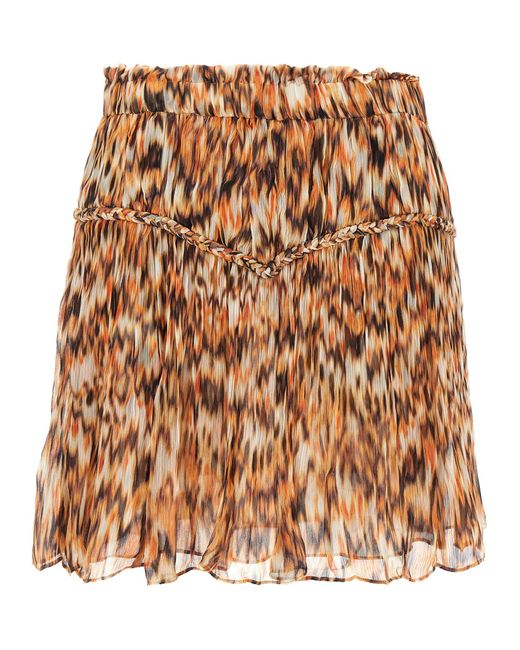 Isabel Marant 'roumi' Rok in het Brown