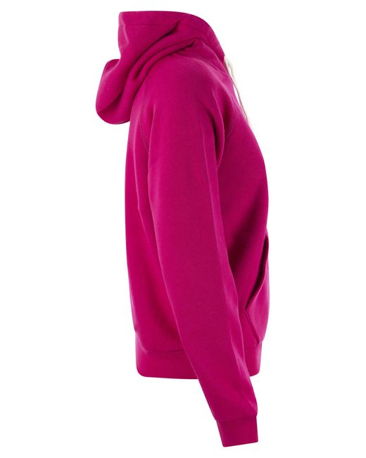 Sudadera con capucha de Polo Ralph Lauren de color Pink