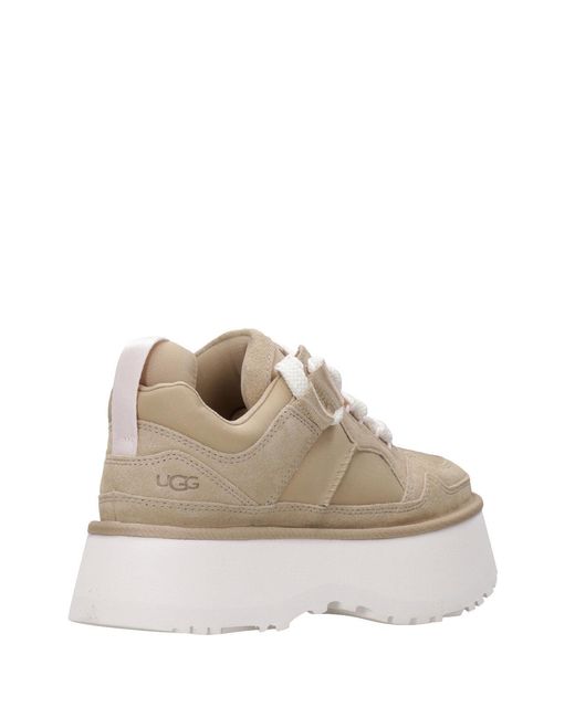 Ugg Natural Flache Schuhe Beige