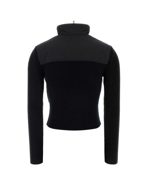 Moncler Black Cotton Jacket