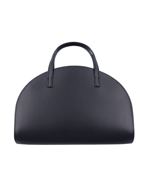 A.P.C. Blue Tote Demi Lune