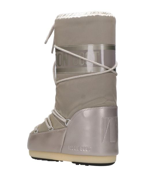 Moon Boot Gray Boots