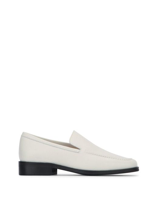 Calvin Klein White Flat Loafer Tumble L