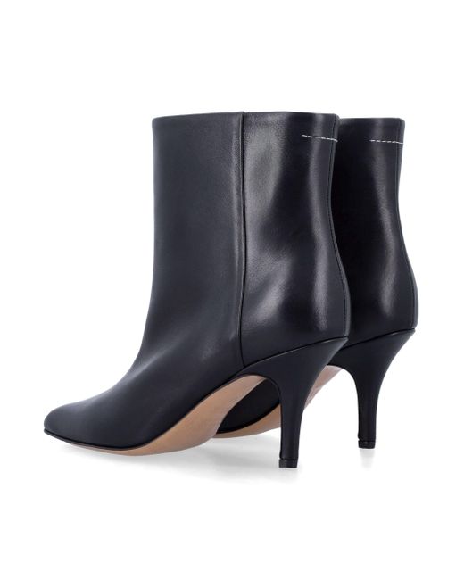 MM6 by Maison Martin Margiela Blue Flache Schuhe schwarz