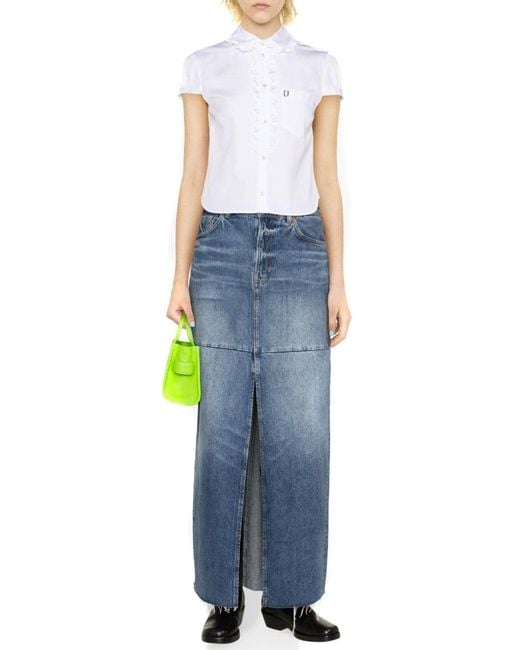 DSquared² White Cotton Shirt For