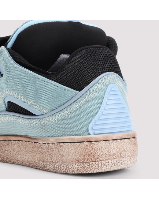 Lanvin Blue Curb Sneakers