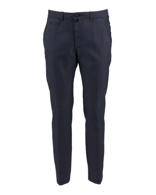 BRIGLIA Pantaloni in het Blue voor heren