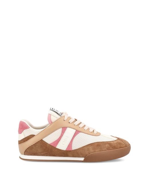 Chloé Pink Kick Sneakers