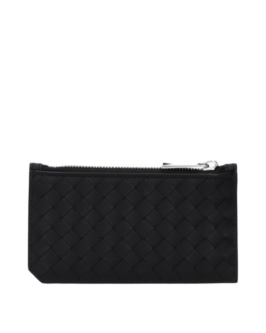 Bottega Veneta Dokument Halter Mann Leder schwarz in Black für Herren