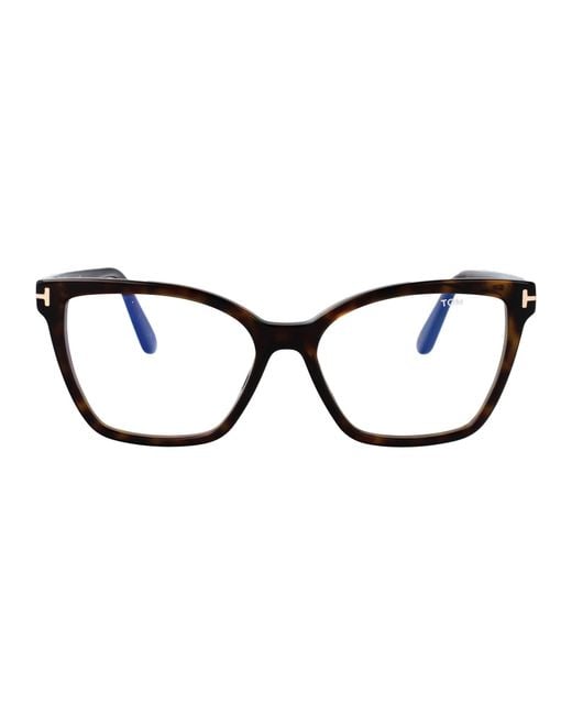 Tom Ford Brown Sunglasses Ft5812-B Acetate Glasses & Frames