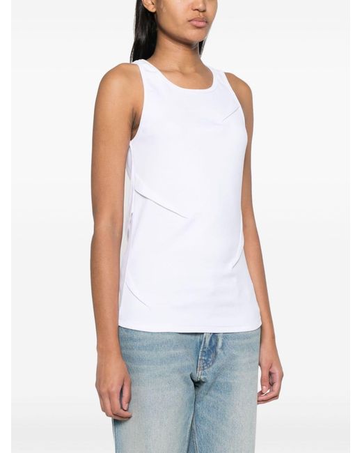 Gauchère Top in White für Herren