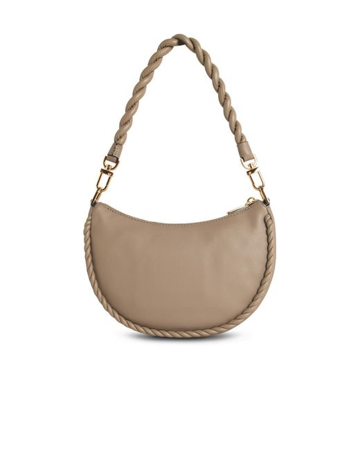 Michael Kors White 'Kyla' Where Leather Bag
