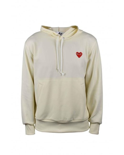 Comme des Garçons Gray Pastel Polyester Sweatshirt With Drawstring Hood