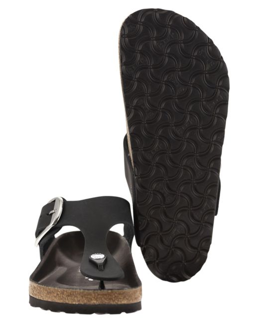 Birkenstock Gizeh Big Buckle in het Black