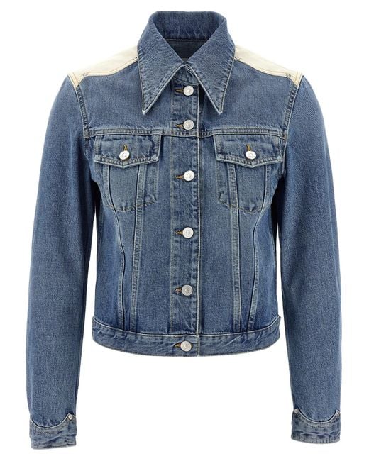 Givenchy Denim Jas in het Blue