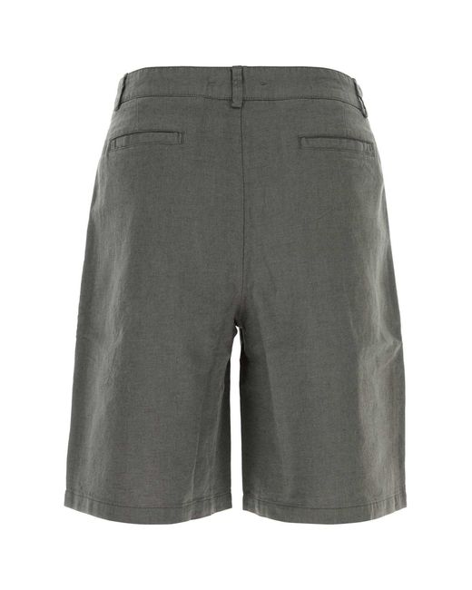 GIMAGUAS Gray Barbate Shorts for men