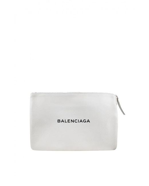 Balenciaga White Alltäglicher Computerbeutel