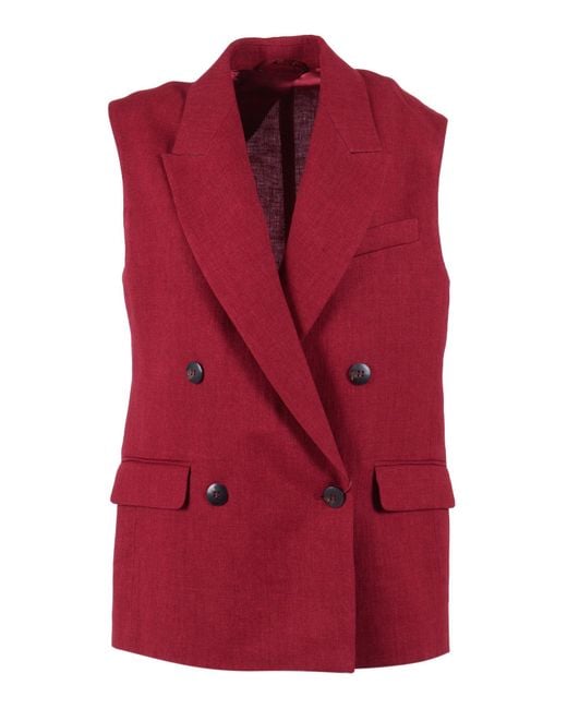 Max Mara Red Vest
