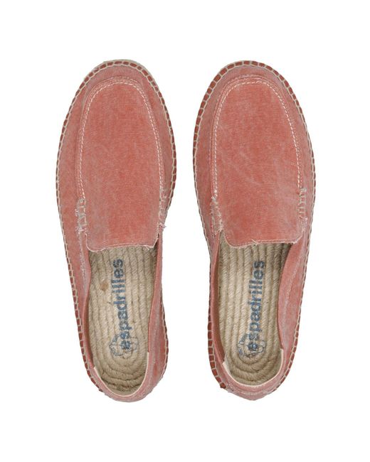 Espadrilles Pink Sandalen rot