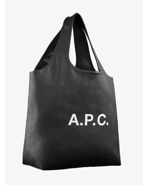 A.P.C. Black Tote Ninon