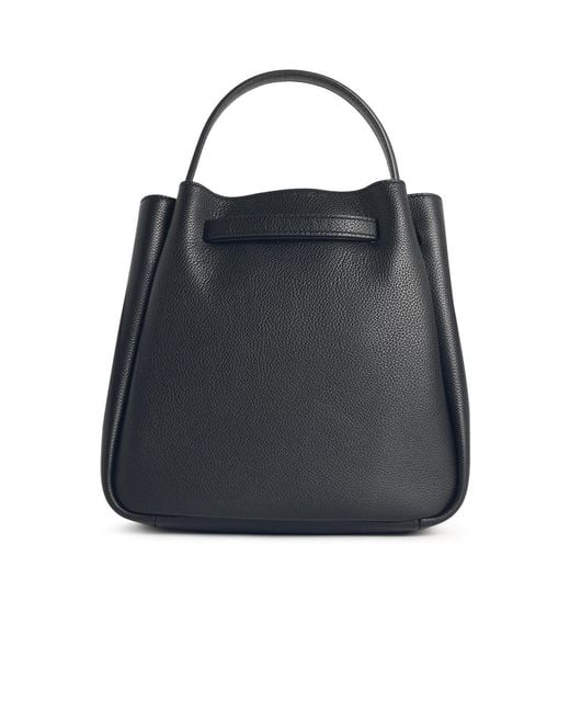 Tory Burch Black Small 'Romy' Bucket Bag