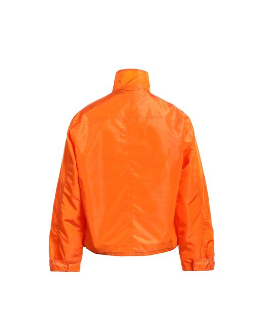 Dior Orange Windbreaker Jacket for men