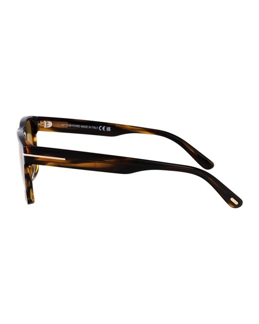 Tom Ford Brown Sunglasses for men