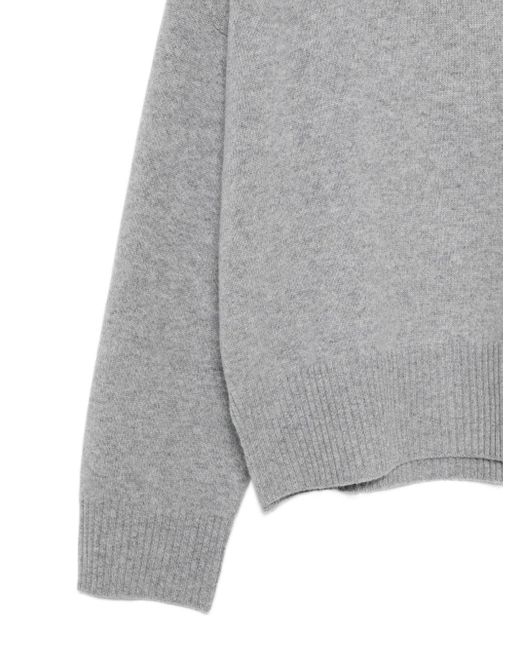 Closed Gray Wool Crewneck Jumper