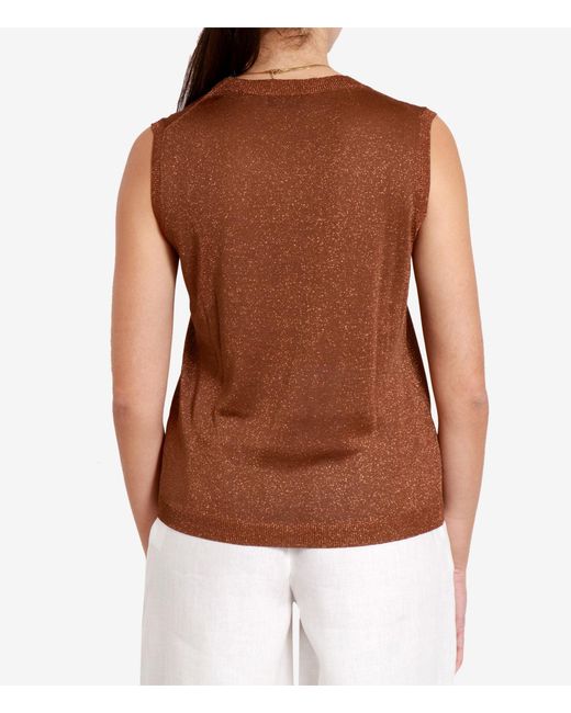 Gran Sasso Brown T Shirts And Polos
