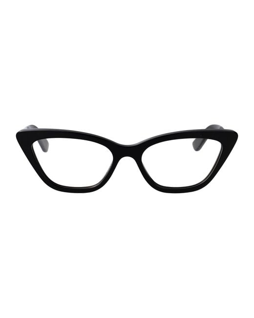 McQueen Black Cat Eye Optical Am0560 O 001