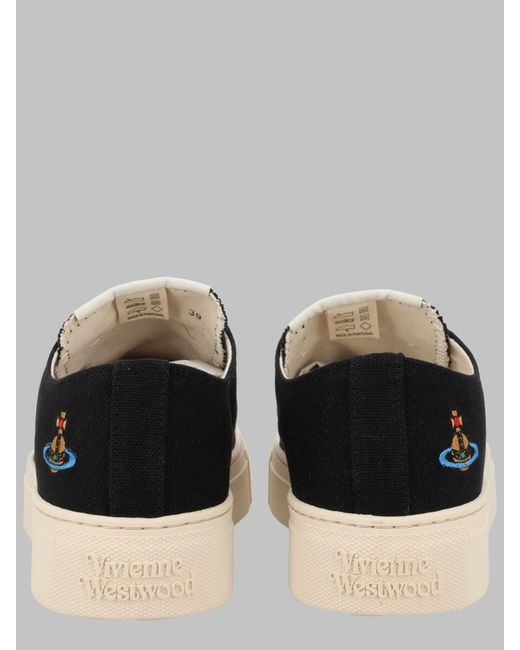 Vivienne Westwood Metallic Cotton Sneakers